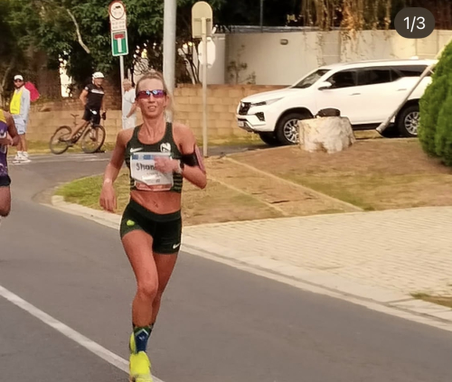 Shanice Peens placed 12th overall female at the Two Oceans 21.1km competing with the best 21.1km female runners in the country, finishing in 85:23! 
